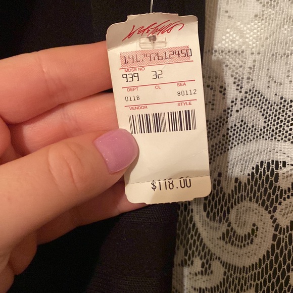 Black Calvin Klein sleeveless cocktail dress - Picture 4 of 5